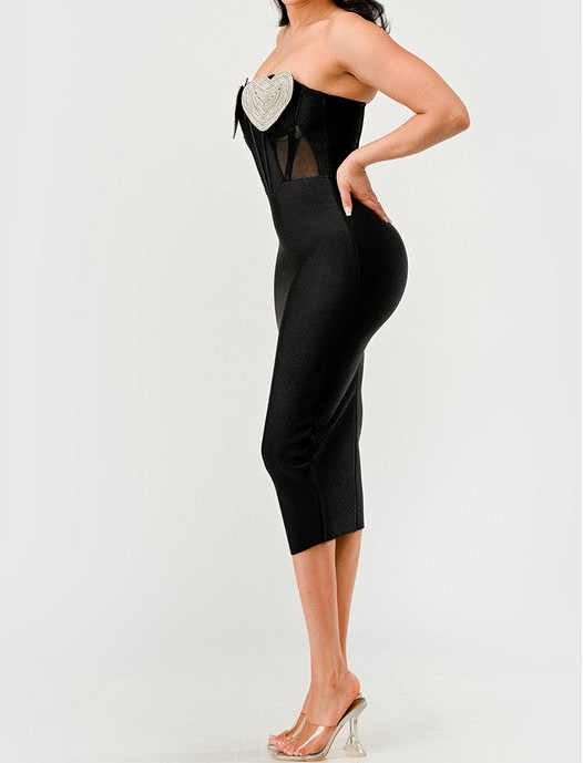 Sweet Heart Corset Dress