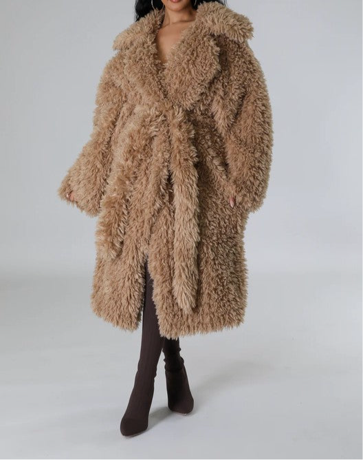 Pink Fur Winter Jacket