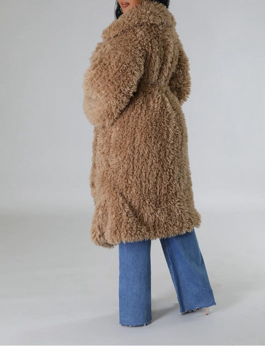 Pink Fur Winter Jacket