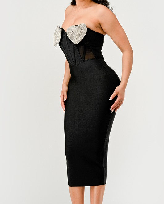 Sweet Heart Corset Dress