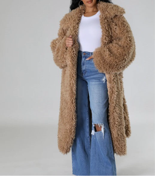 Pink Fur Winter Jacket
